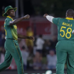 SOUTH AFRICA WIN THRILLER TO GO 1-0 IN THE SERIES